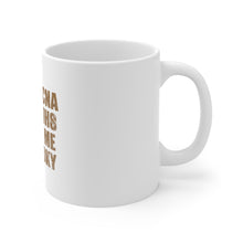 DistinctInk Glossy White Coffee / Tea Mug - If You Can Read This Brink Me a Whiskey