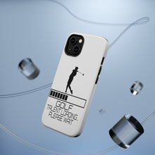 DistinctInk ToughCase for Apple iPhone, Compatible with MagSafe Charging - Golf Talent Loading Please Wait