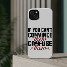 DistinctInk ToughCase for Apple iPhone, Compatible with MagSafe Charging - If You Can't Convince Them Confuse Them
