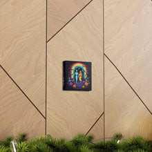 DistinctInk Canvas Wall Art with The Enduring Beauty of Writing for Halloween LGBTQ+ Pride