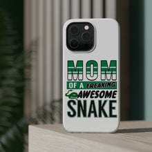DistinctInk ToughCase for Apple iPhone, Compatible with MagSafe Charging - Mom of a Freaking Awesome Snake