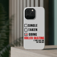 DistinctInk ToughCase for Apple iPhone, Compatible with MagSafe Charging - Single Taken Going Roller Skating