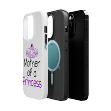 DistinctInk ToughCase for Apple iPhone, Compatible with MagSafe Charging - Mother of a Princess