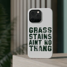 DistinctInk ToughCase for Apple iPhone, Compatible with MagSafe Charging - Grass Stains Ain't No Thang