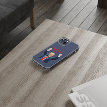 DistinctInk Clear Case for Apple iPhone or Samsung Galaxy - Trump "You Missed, Loser" Cartoon Design