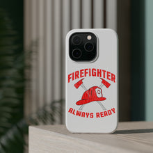 DistinctInk ToughCase for Apple iPhone, Compatible with MagSafe Charging - Firefighter - Always Ready