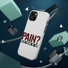 DistinctInk ToughCase for Apple iPhone, Compatible with MagSafe Charging - Pain? Never Heard of Her