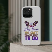 DistinctInk ToughCase for Apple iPhone, Compatible with MagSafe Charging - I'm a Fairy Princess Can't Tell Me What To Do