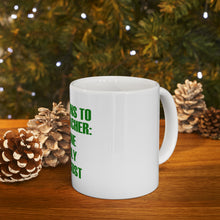 DistinctInk Glossy White Coffee / Tea Mug - Reasons to be a Teacher June July August