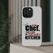 DistinctInk ToughCase for Apple iPhone, Compatible with MagSafe Charging - I'm the Chef Get Over it