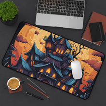 DistinctInk Desk Mat with Spooky Sweet Treats Design for Halloween
