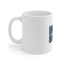 DistinctInk Glossy White Coffee / Tea Mug - Inline Skater - Skating