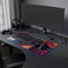 DistinctInk LED Gaming Mouse Pad with Leading a New Path Design for LGBTQ+ Pride