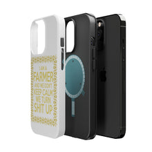 DistinctInk ToughCase for Apple iPhone, Compatible with MagSafe Charging - I'm a Farmer and We Don't Keep Calm