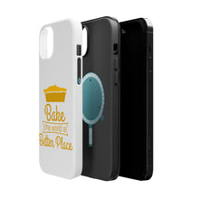 DistinctInk ToughCase for Apple iPhone, Compatible with MagSafe Charging - Bake the World a Better Place