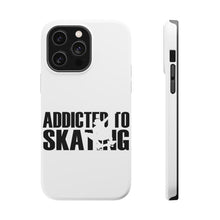 DistinctInk ToughCase for Apple iPhone, Compatible with MagSafe Charging - Addicted to Skating