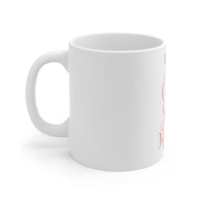 DistinctInk Glossy White Coffee / Tea Mug - Yoga Coffee Sleep Repeat
