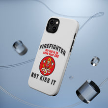 DistinctInk ToughCase for Apple iPhone, Compatible with MagSafe Charging - Firefighter - Job is to Save You