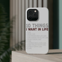DistinctInk ToughCase for Apple iPhone, Compatible with MagSafe Charging - Things I Want In Life - Cars, Money, Woman