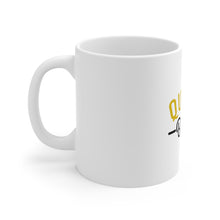 DistinctInk Glossy White Coffee / Tea Mug - Queen Beach