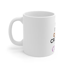 DistinctInk Glossy White Coffee / Tea Mug - I'm a Queen Crowned in My Curls