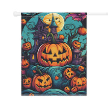 DistinctInk Garden & House Banner / Flag with Trick or Treat Parade Design for Halloween