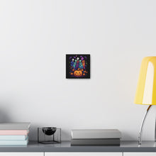 DistinctInk Canvas Wall Art with "Mindful Connections" for Halloween LGBTQ+ Pride