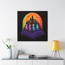 DistinctInk Canvas Wall Art with Discover Your True Path for Halloween LGBTQ+ Pride