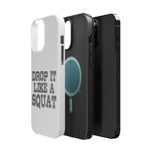DistinctInk ToughCase for Apple iPhone, Compatible with MagSafe Charging - Drop it Like a Squat