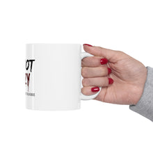 DistinctInk Glossy White Coffee / Tea Mug - I'm Not crazy I Prefer the Term Mentally Hilarious