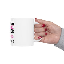 DistinctInk Glossy White Coffee / Tea Mug - Happiness is Being a Mother Grandma Lawyer