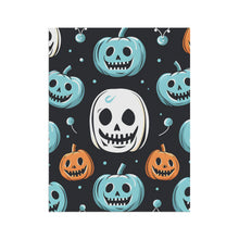 DistinctInk Garden & House Banner / Flag with Skele-Ghostly Pumpkin Patch Design for Halloween