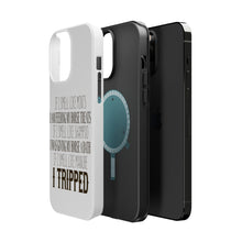 DistinctInk ToughCase for Apple iPhone, Compatible with MagSafe Charging - Smell Like Horse Treats, Shampoo, Manure