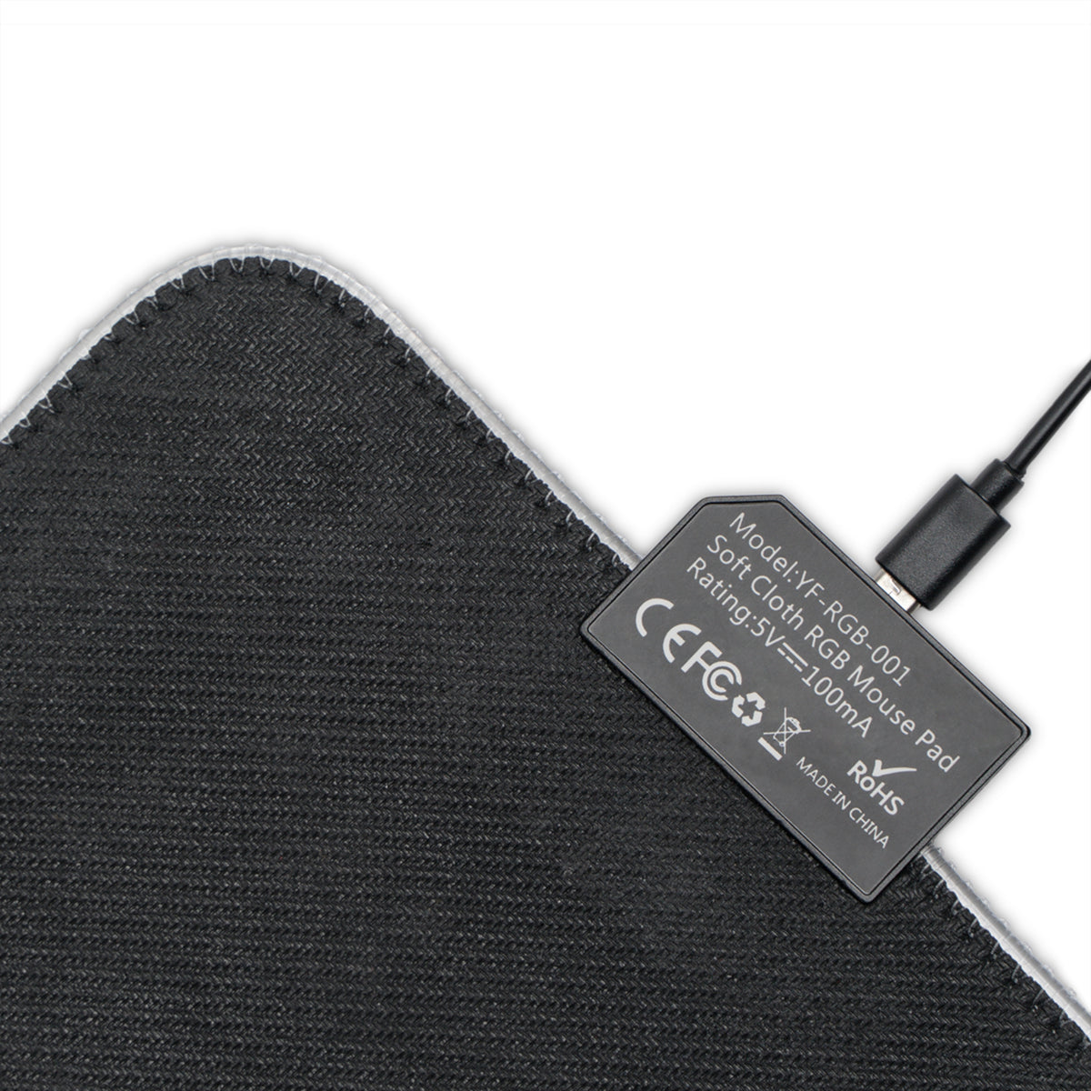 LED Gaming Mouse Pad with Skelephants and Ghostly Ghouls Design for Halloween, view 19