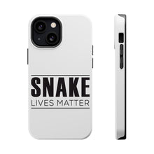 DistinctInk ToughCase for Apple iPhone, Compatible with MagSafe Charging - SNAKE Lives Matter