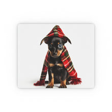 DistinctInk Mouse Pad - 1/4" Foam Rubber - Manchester Terrier Puppy