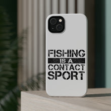 DistinctInk ToughCase for Apple iPhone, Compatible with MagSafe Charging - Fishing is a Contact Sport
