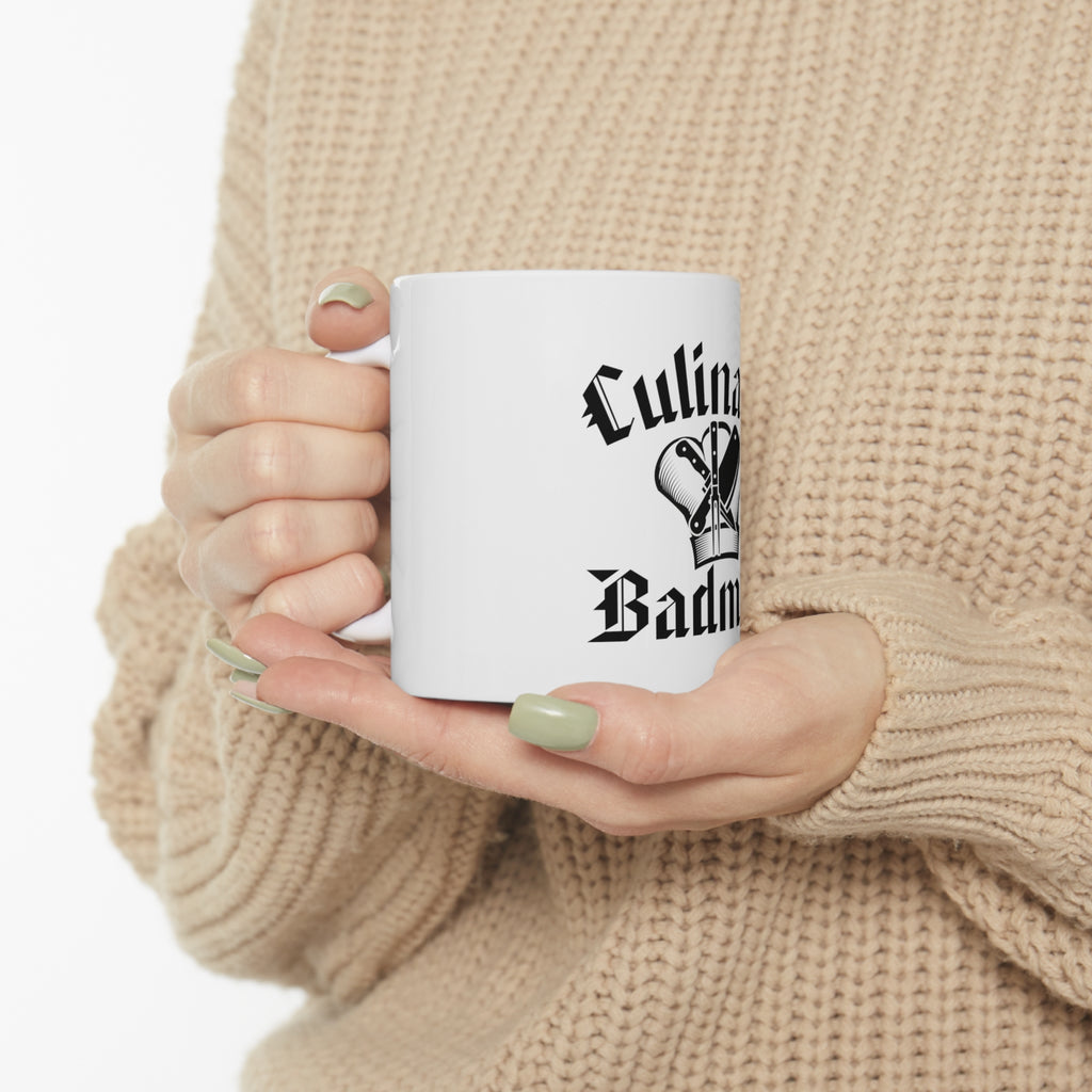 Glossy White Coffee / Tea Mug - Culinary Badman, view 10