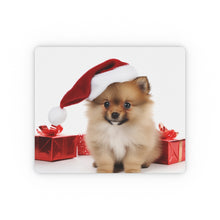 DistinctInk Mouse Pad - 1/4" Foam Rubber - Pomeranian Puppy