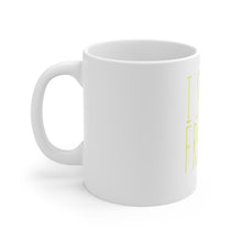 DistinctInk Glossy White Coffee / Tea Mug - I Speak French