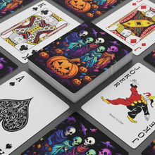 DistinctInk Playing Poker Cards with "Mindful Connections" Design for Halloween LGBTQ+ Pride