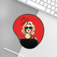 DistinctInk Mouse Pad with Wrist Rest with In My Football Era design