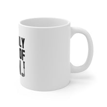DistinctInk Glossy White Coffee / Tea Mug - My Daily Dose of Iron Golf