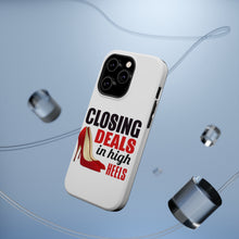 DistinctInk ToughCase for Apple iPhone, Compatible with MagSafe Charging - Closing Deals in High Heels