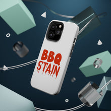 DistinctInk ToughCase for Apple iPhone, Compatible with MagSafe Charging - BBQ Stain Barbecue