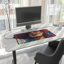 DistinctInk LED Gaming Mouse Pad with Leading a New Path Design for LGBTQ+ Pride