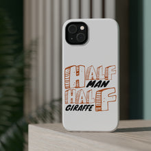 DistinctInk ToughCase for Apple iPhone, Compatible with MagSafe Charging - Half Man Half Giraffe