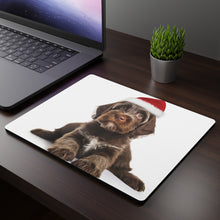 DistinctInk Mouse Pad - 1/4" Foam Rubber - Wirehaired Pointing Griffon Puppy