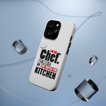 DistinctInk ToughCase for Apple iPhone, Compatible with MagSafe Charging - I'm the Chef Get Over it