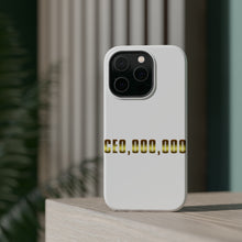 DistinctInk ToughCase for Apple iPhone, Compatible with MagSafe Charging - CEO,000,000 Entrepreneur 3 commo